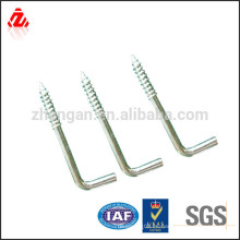 Metal galvanizado l tornillo